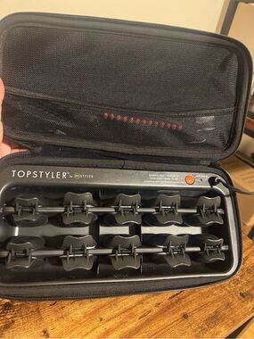 Topstyler by InStyler Black Hair Wave Styling Kit